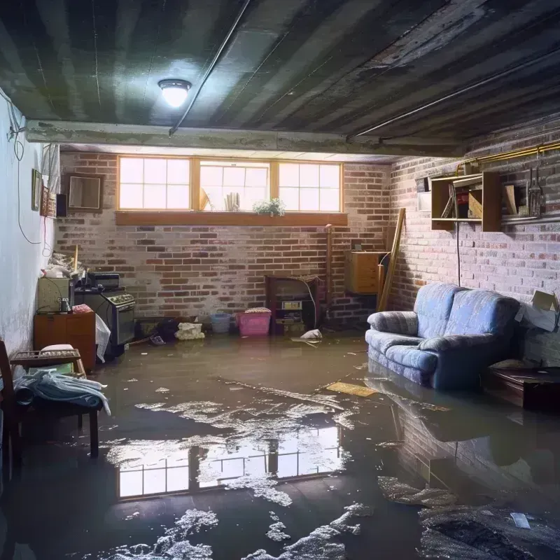 Flooded Basement Cleanup in Burnham, ME